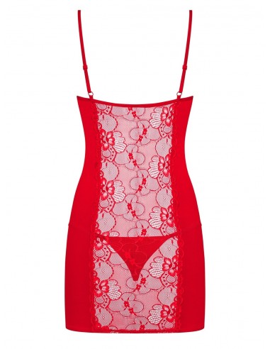 Bielizna Nocna Heartina Koszulka I Stringi Czerwona Xxl - Koszule nocne - 4