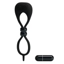 Wibracyjny pierścień Locker na penisa i mosznę 7 cm - 4