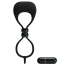 Wibracyjny pierścień Locker na penisa i mosznę 7 cm - 5