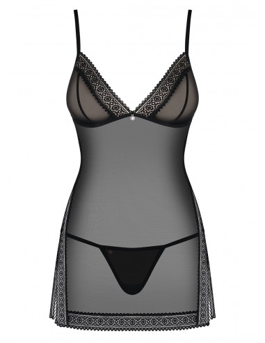 Bielizna Nocna 862-Che-1 Koszulka I Stringi  S/M - Koszule nocne - 3