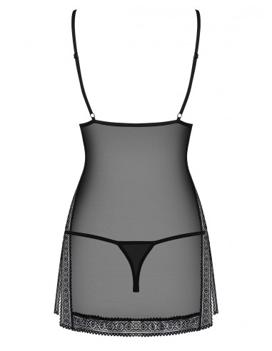 Bielizna Nocna 862-Che-1 Koszulka I Stringi  S/M - Koszule nocne - 4