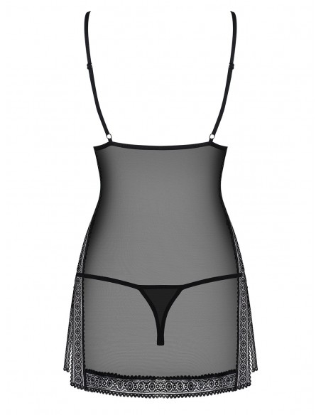 Bielizna Nocna 862-Che-1 Koszulka I Stringi  S/M - Koszule nocne - 4