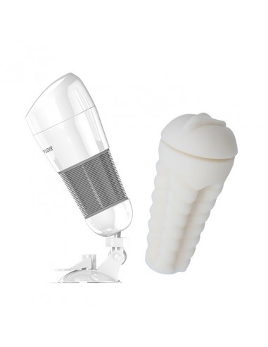 Wibrujący Fleshlight Z Przyssawką Do Ostrej Zabawy Masturbator - Masturbatory i Sztuczne pochwy - 3