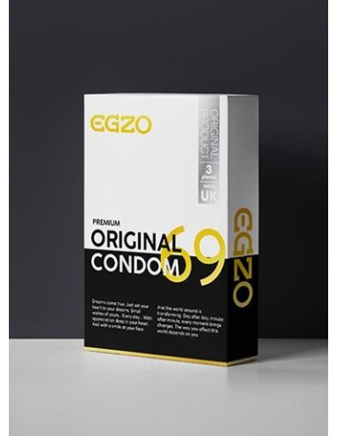 Prezerwatywy Klasyczne Egzo Original 3 szt. - Prezerwatywy klasyczne - 1