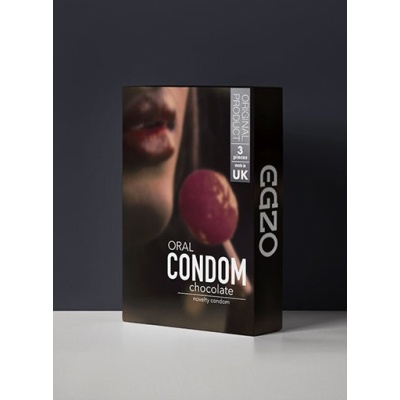Prezerwatywy Oral Condom Chocolate, 3 szt. - 1