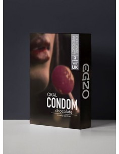 Prezerwatywy Smakowe Egzo Oral Condom Chocolate 3 szt. - Prezerwatywy smakowe - 1