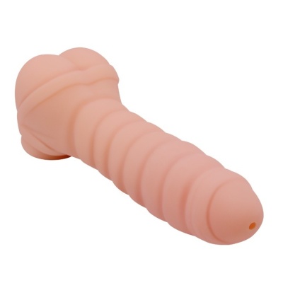 Wibrująca nakładka na penisa Stronger Man, wodoodporna, długość 22 cm - 1