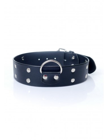 Obroża BDSM Collar With Studs 4 Cm - Chokery, obroże i smycze - 1