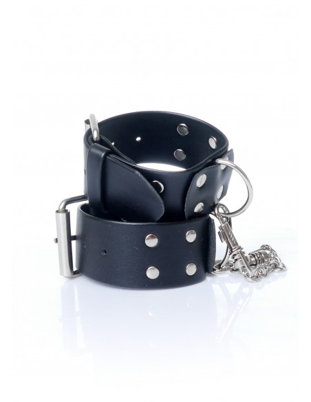 Kajdanki erotyczne Handcuffs With Studs 4 Cm - Kajdanki erotyczne - 2
