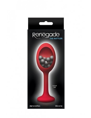 Buttplug Renegade Rattler Red - Korki analne pozostałe - 2