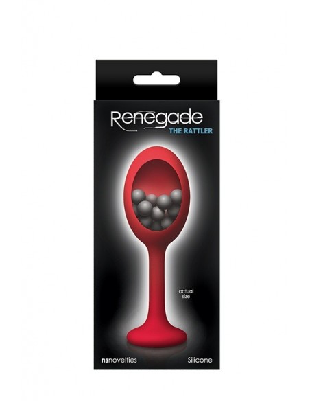 Buttplug Renegade Rattler Red - Korki analne pozostałe - 2
