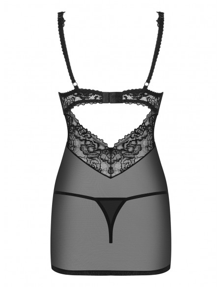 Bielizna Nocna 867-Che-1 Koszulka I Stringi  S/M - Koszule nocne - 6