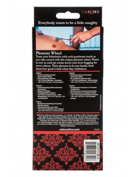 Stymulator BDSM Scandal Pleasure Wheel - Zabawki Medyczne - 3