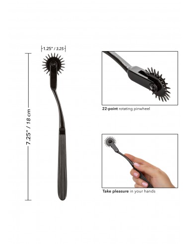 Stymulator BDSM Scandal Pleasure Wheel - Zabawki Medyczne - 6