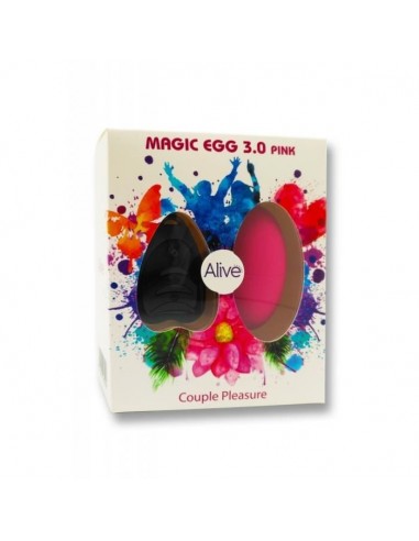 Jajeczko wibrujące Wibrator- Egg 3.0 Pink Remote Control - Wibratory Jajeczka - 2