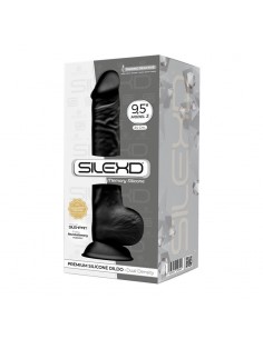 Dildo S.D Model 3 ( 9.5" ) Czarne - Dilda realistyczne - 1 2