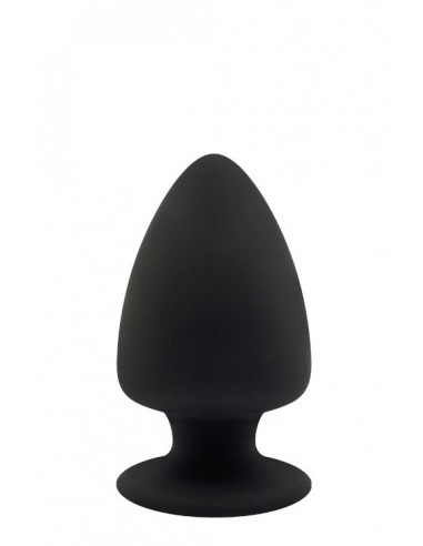 Korek analny Dream Toys Premium Silicone Plug M Black - Korki analne silikonowe - 1