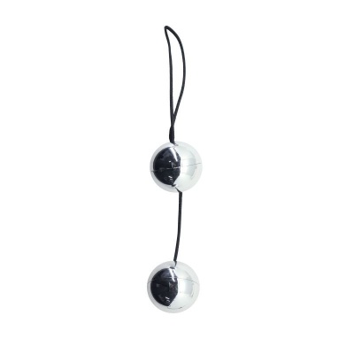 Kulki gejszy Timeless 3,5 cm srebrne - 1 2