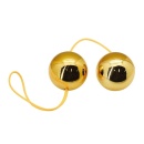 Kulki gejszy Orgasm Balls Weighted and Dipped 3,5 cm srebrne - 1