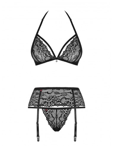 Komplet 3-Częściowy Bielizny Erotycznej 838-Seg-1 L/Xl - Komplety bielizny erotycznej - 5