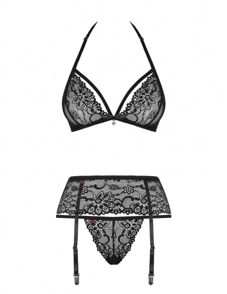 Komplet 3-Częściowy Bielizny Erotycznej 838-Seg-1 L/Xl - Komplety bielizny erotycznej - 5