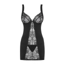 Bielizna Nocna Heartina Koszulka I Stringi Czarna L/Xl - 5