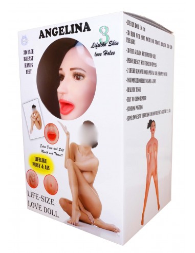Sex Lalka ANGELINA 3D Wibrująca Lalka miłości - Seks lalki, lalki miłości, seks roboty - 6