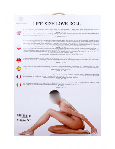 Sex Lalka ANGELINA 3D Wibrująca Lalka miłości - Seks lalki, lalki miłości, seks roboty - 7