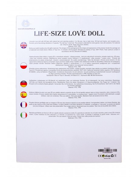 Sex Lalka męska DENNIS 3D - Vibrating - Seks lalki, lalki miłości, seks roboty - 6