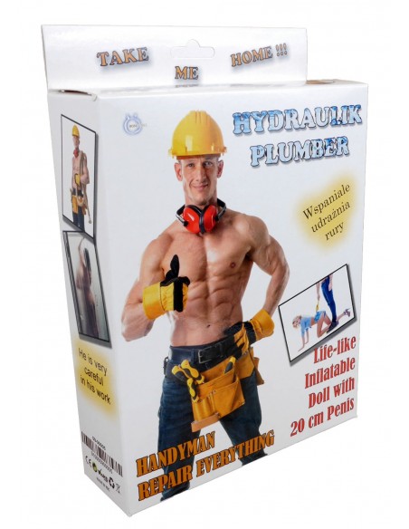 Sex Lalka męska Hydraulik - Plumber Male Doll - Seks lalki, lalki miłości, seks roboty - 1
