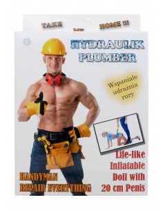 Sex Lalka męska Hydraulik - Plumber Male Doll - Seks lalki, lalki miłości, seks roboty - 1 2