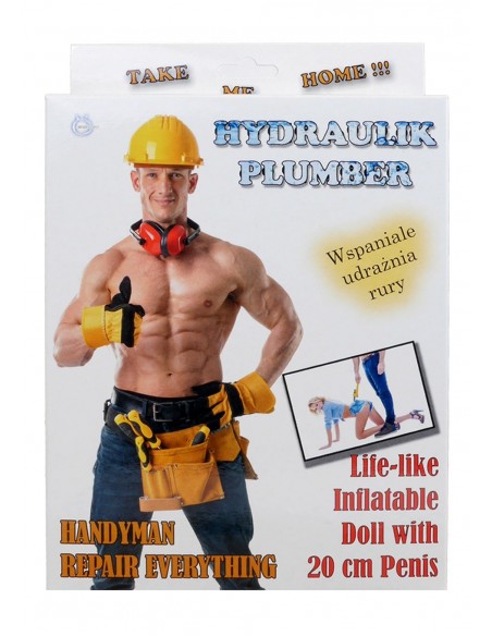 Sex Lalka męska Hydraulik - Plumber Male Doll - Seks lalki, lalki miłości, seks roboty - 2