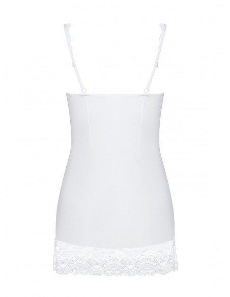 Bielizna Nocna Miamor Koszulka I Stringi Biała L/Xl - Koszule nocne - 6