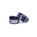Kajdanki erotyczne Handcuffs With Cristals 3 Cm Silver - 2