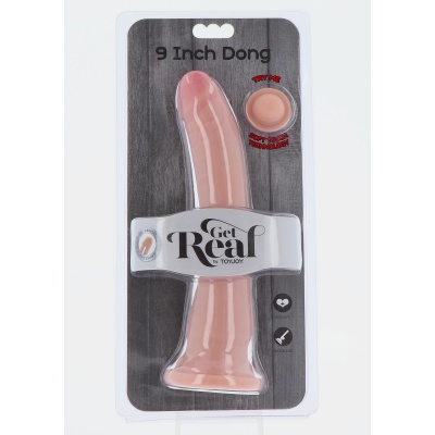 Dildo Dual Density 23,5 cm z przyssawką - 1 2