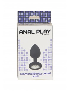 Buttplug Diamond Booty Jewel Small - Korki analne silikonowe - 1 2