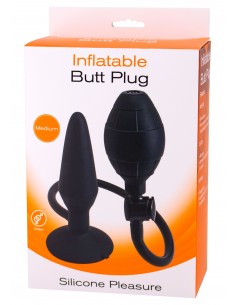Korek analny pompowany Inflatable Butt Plug M - Korki analne pompowane - 1 2