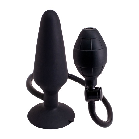 Korek analny Inflatable Butt Plug L z ręczną pompką – 16,9 cm - 1