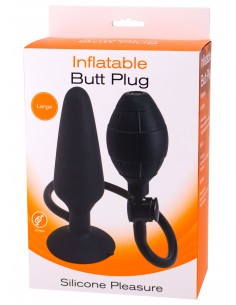 Korek analny pompowany Inflatable Butt Plug L - Korki analne pompowane - 1 2