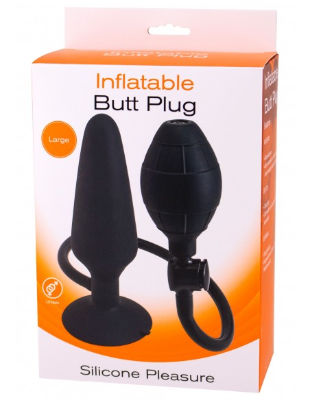 Korek analny pompowany Inflatable Butt Plug L - Korki analne pompowane - 2