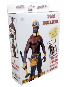 Sex Lalka męska  Tom Builder Male Doll - Seks lalki, lalki miłości, seks roboty - 1