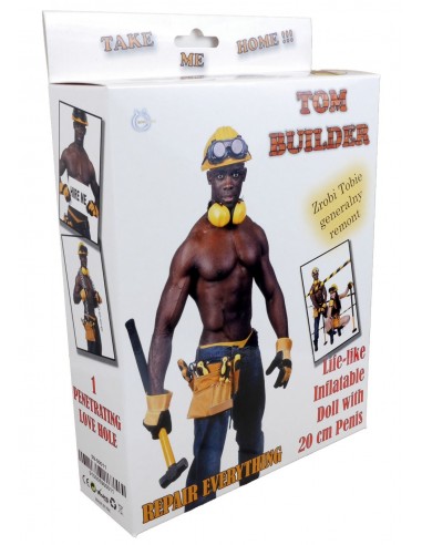 Sex Lalka męska  Tom Builder Male Doll - Seks lalki, lalki miłości, seks roboty - 1