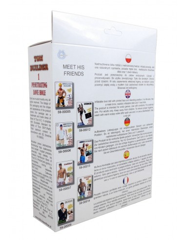 Sex Lalka męska  Tom Builder Male Doll - Seks lalki, lalki miłości, seks roboty - 3