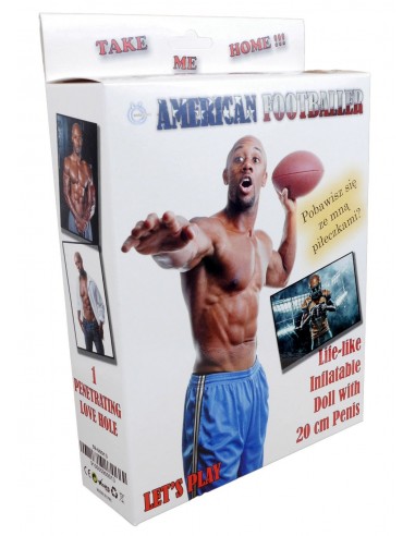 Sex Lalka męska American Footballer Male Doll - Seks lalki, lalki miłości, seks roboty - 1