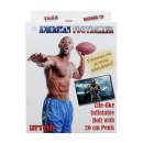 Lalka American Footballer Male Doll - jednoczęściowa, bezszwowa konstrukcja z matowego elastomeru termoplastycznego z modułem im - 2