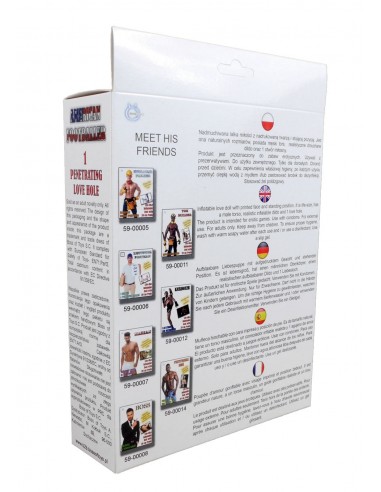 Sex Lalka męska American Footballer Male Doll - Seks lalki, lalki miłości, seks roboty - 3