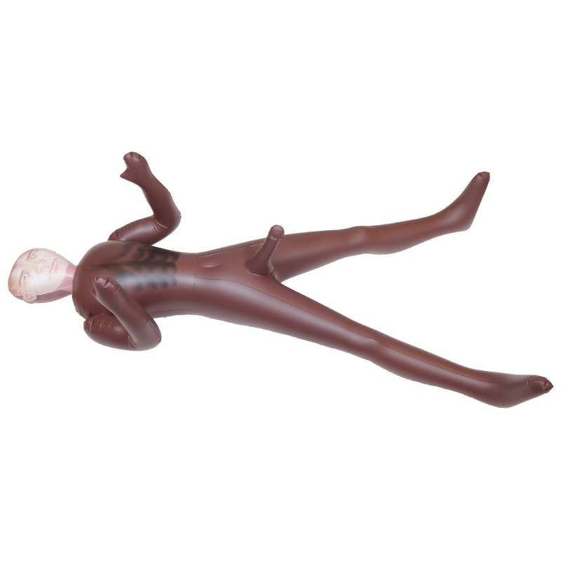 Lalka męska nadmuchiwana Hunk Male Doll - tors męski, pozycja stojąca, otwór analny, 165 cm - 4