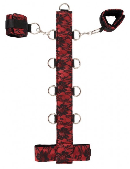 Uprząż BDSM  Halsfessel+Steg - Uprzęże BDSM - 4