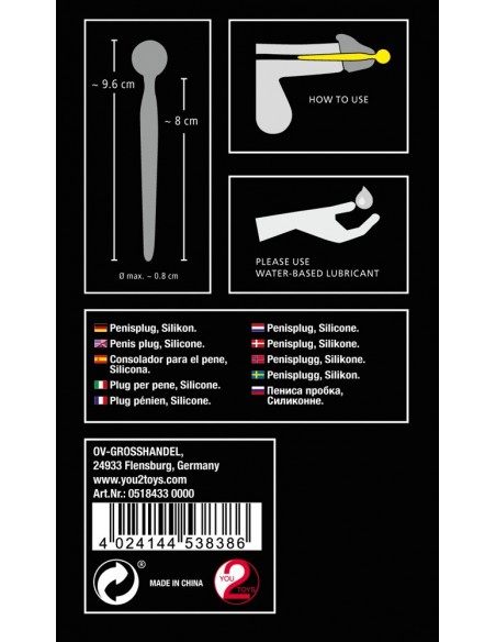 Dilator Penisa Penisplug Sperm Stop - Dilatory penisa - 6