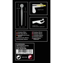 Penis Plug Sperm Stopper Silikonowy — Stożkowy Dilator Cewki Moczowej z Kulistym Ogranicznikiem, 9,6 cm - 6